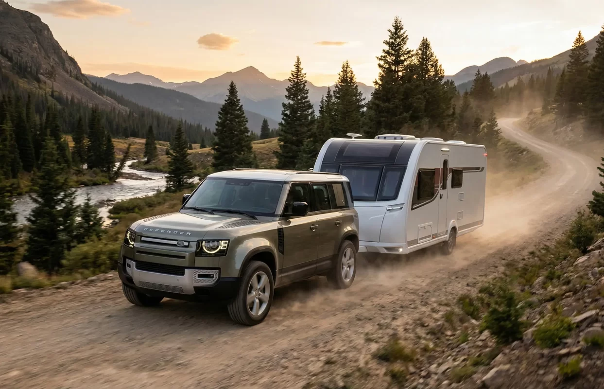 karavan çekme aracı