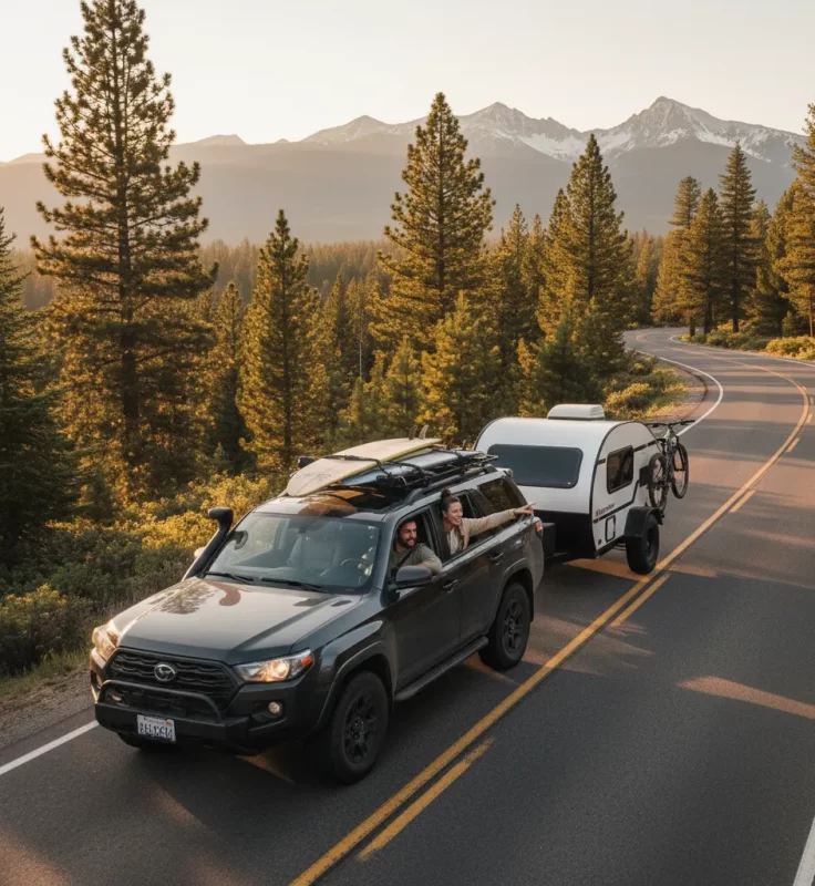 çekme karavanla seyahat