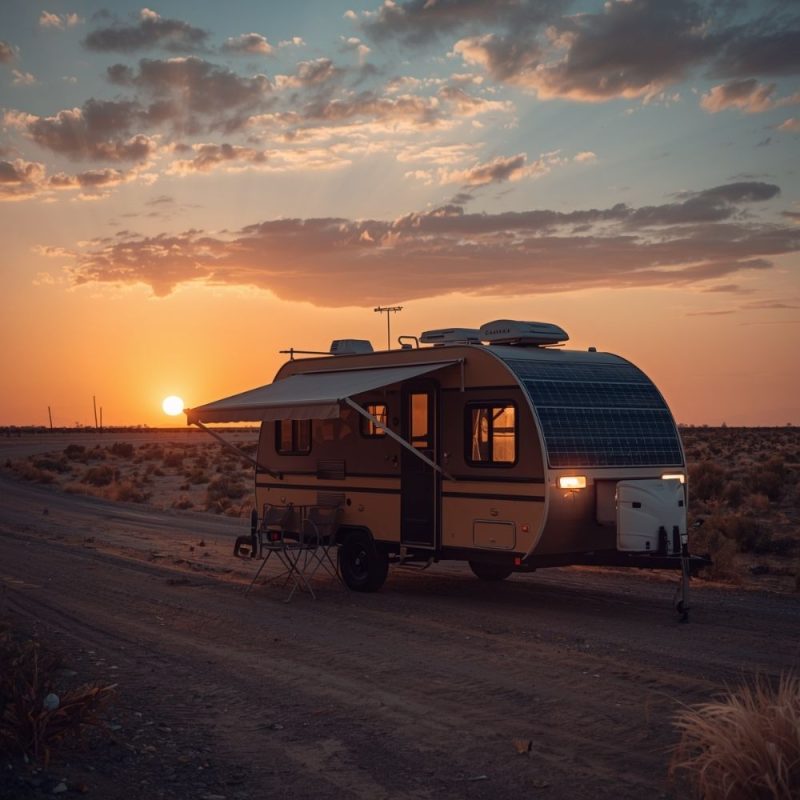 Solar Panelli Karavan
