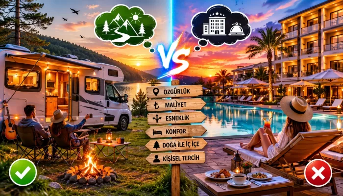 Karavan mı otel mi avantajlı