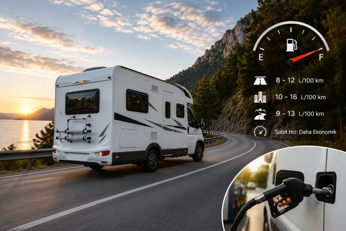 Motokaravan yakıt tüketimi