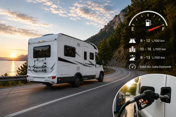 Motokaravan yakıt tüketimi