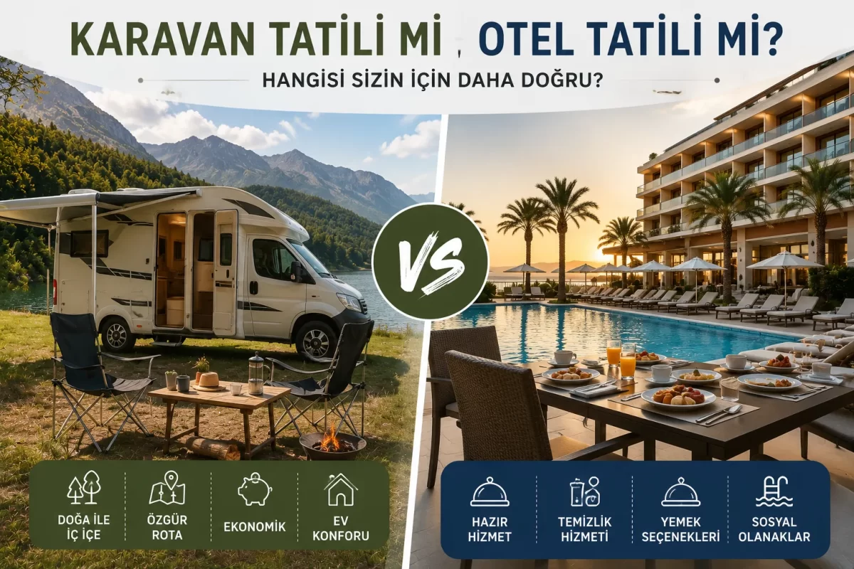 Karavan tatili mi otel tatili mi