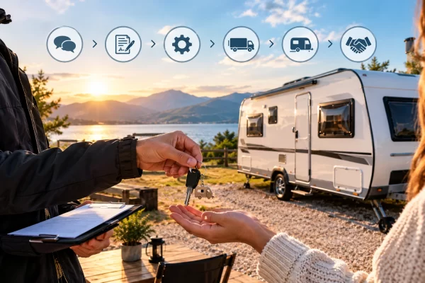 Karavan teslim süreci